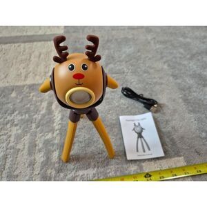 Christmas Flashlight Toy Foldable Octopus Stand LED With 8 Color Modes & 8 Songs
